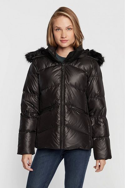 Calvin Klein Geaca dama din puf CK K20K204952 Negru XL INTL