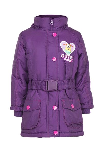 Disney Geaca fete Minions PH1212 Violet 104 CM