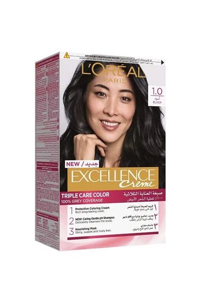 LORIAN'S Black Hair Dye Cream 1.0