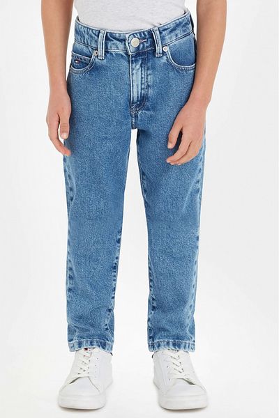 Tommy Hilfiger Blugi Tommy Hilfiger regular fit KB0KB08464 Albastru 164 CM