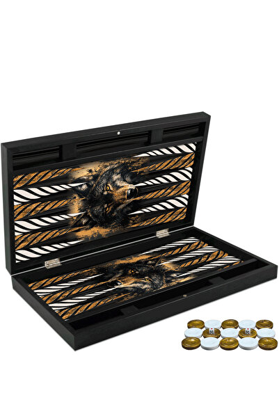 megame Wolf Pattern Backgammon Backgammon