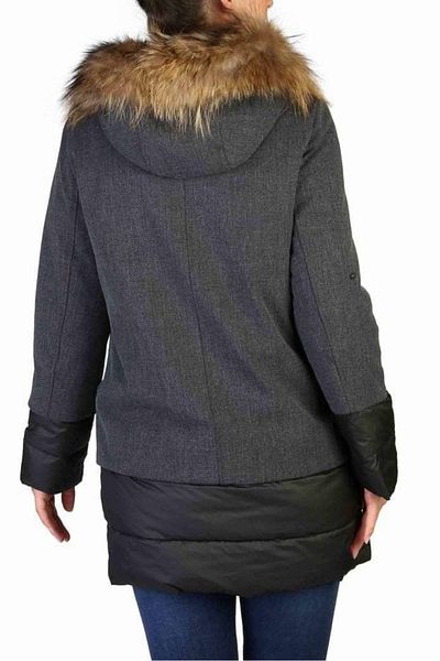 Yes Zee Yes zee Grey long hooded jacket