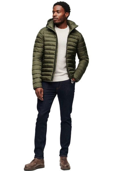 SUPERDRY Geaca barbati Superdry Fuji Puffer M5011821A Kaki S INTL