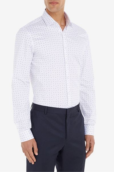Calvin Klein Men's shirt CK K10K112104 White 44 IT