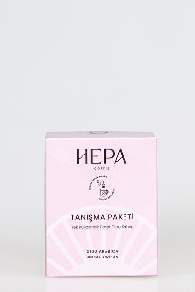 Hepa Coffee Tanışma Paketi Tek Kullanımlık Poşet Filtre Kahve 10'lu Paket