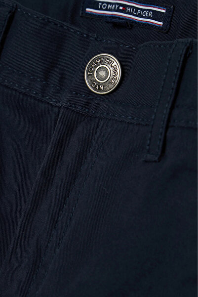 Tommy Hilfiger Pantaloni copii Tommy Hilfiger KB0KB03972 Bleumarin 104 CM