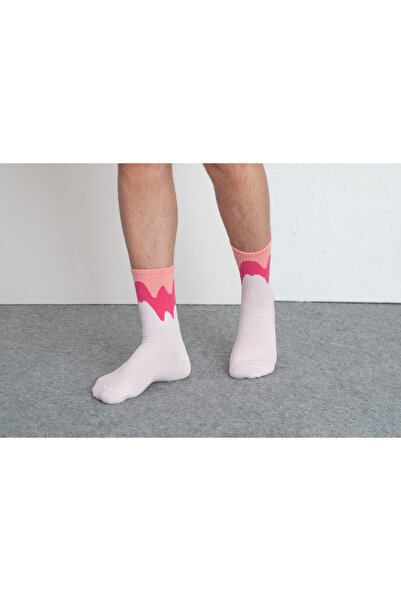 Go With 4'lü Pamuklu Çemberli Kısa Yarım Konç Yıkamalı Fitilli Kolej Tipi Tenis Spor Erkek Çorap 3501
