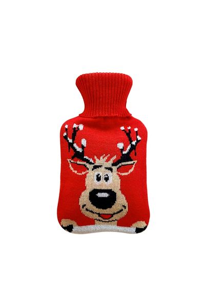 OEM Hand warmer, Merry Reindeer, 1 liter, durable and easy-care material