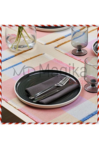 Magika Design Țesătură MD Strandfloka - Serviciu american, 45x35 cm, multicolor și model