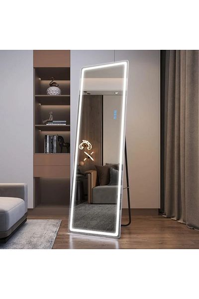 OEM LED Framed Mirror, 50 x 160 cm, Wall or Track Mounted