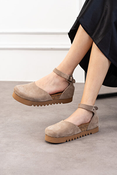 Uniqueqoop Γυναικείες μπαλαρίνες ορθοπεδικές σόλα από γνήσιο δέρμα Zurich