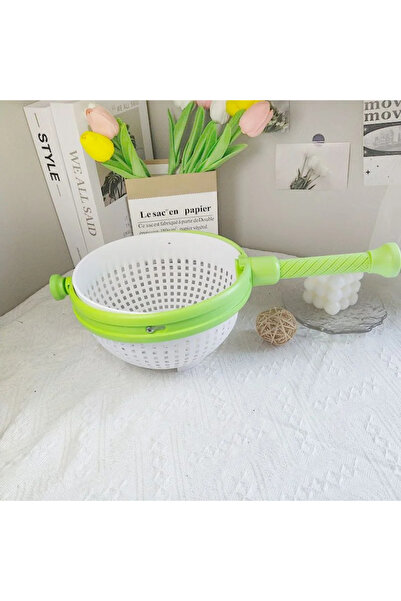 OEM Uscator de salata Spin Fresh, dispozitiv manual pentru uscare legume, cen...