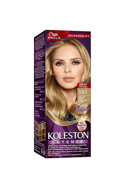 Wella Koleston Intense Hair Dye 308/1 Light Ash Blonde