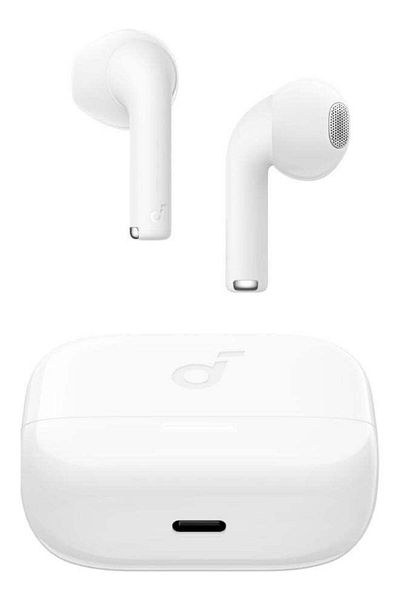 Anker Soundcore K20i by Anker, Semi-in-Ear Earbuds, Bluetooth Wireless, 36H Playtime, Fast Charge, Clear S