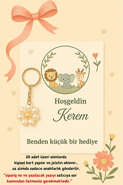 Emtory Home 10 Adet Erkek Çocuk Konsept Papatya Anahtarlık - Sünnet Hediyesi ...