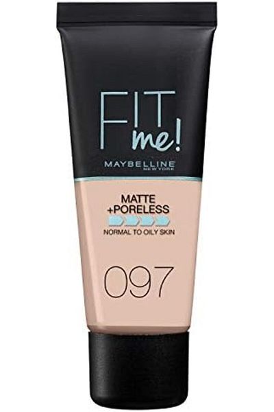 Maybelline New York Fit Me Matte & Poreless Foundation 097 Natural Porcelain