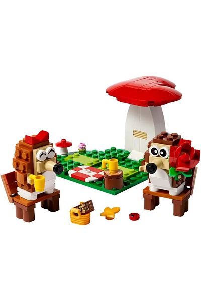 STOREMAX Jvnnastore Hedgehog Picnic 40711, Boys' and Girls' Toy Construction Set, Birthday