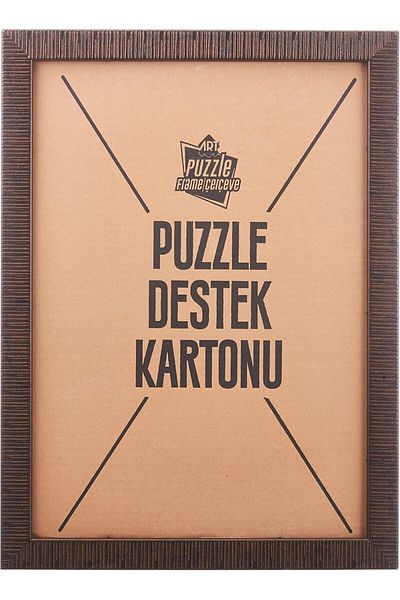 STOREMAX Bystoreby Lux Brown 48 X 34 cm (30 mm) Puzzle Frame Newdesing 646268