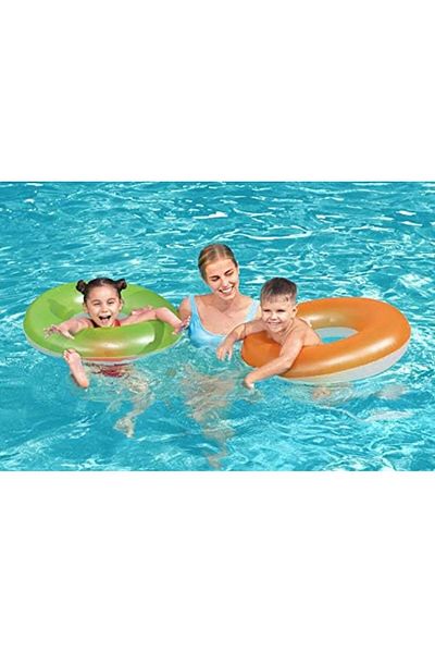 STOREMAX Ezg 76cm Frosted Neon Swimming Ring Ezsnshop 1065757