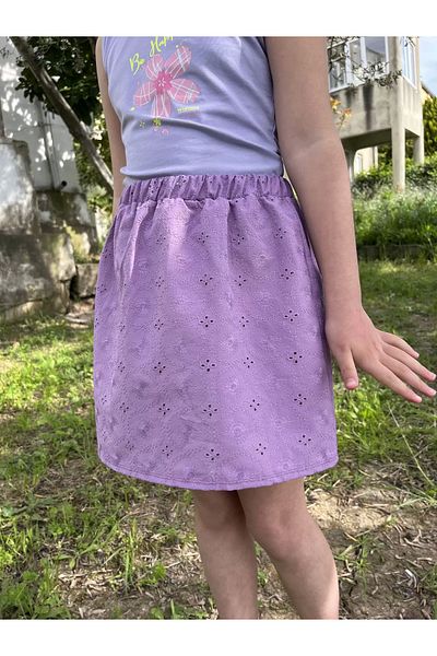 ÇOCUK TARZ MODA Scallop Girl's Skirt