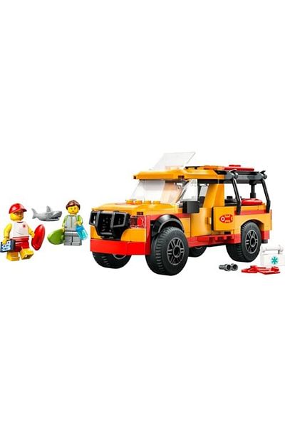 STOREMAX شاحنة إنقاذ المدينة من MU-ARTSHOP 60453-6 للأطفال من سن 6 سنوات فما فوق مع شخصيتين صغيرتين وكلب