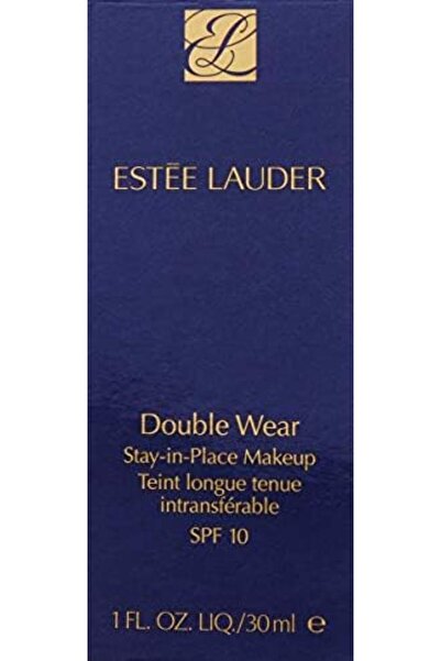 Estee Lauder Double Wear Foundation SPF 10 by Estee Lauder, Shade 37 Tawny 3W1, 30ml, Multi-Color, Normal Skin