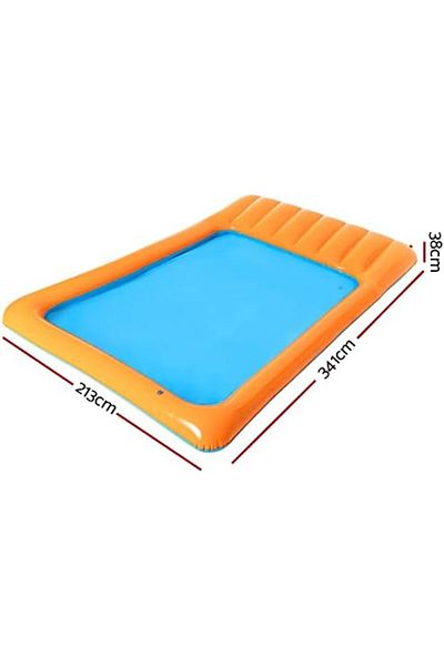STOREMAX بيستوربي حمام سباحة للأطفال مع منزلق 341 × 213 × 38 سم ملون 53080 NewDesing 646268