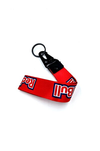 BsElektronik Breloc cu design Red Bull cu accesorii din metal și material textil