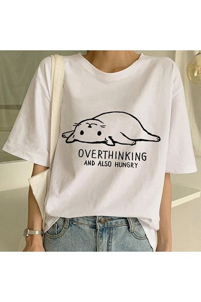 Bengi Clothing Μπλουζάκι με κοντό μανίκι με στάμπα