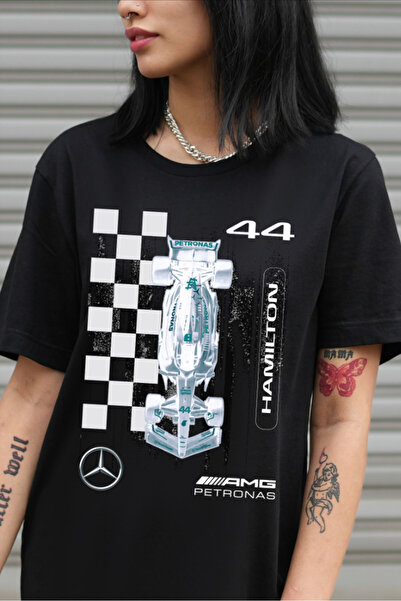 Jose Clothing تي شيرت مطبوع بأكمام قصيرة وقصة كبيرة الحجم