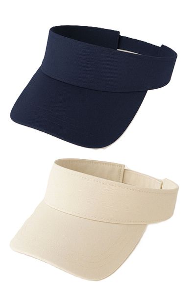 derikem Vizor de tenis reglabil cu velcro de bază pentru femei, șapcă de golf, vizor de protecție solară