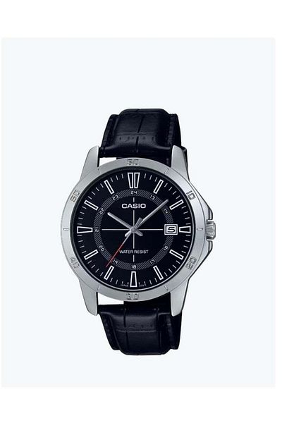 Casio Quartz Casual Analog Watch MTP-V004L-1CUDF - Black for Men