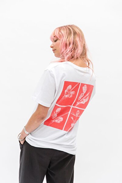 Bengi Clothing تي شيرت مطبوع بأكمام قصيرة وقصة كبيرة الحجم