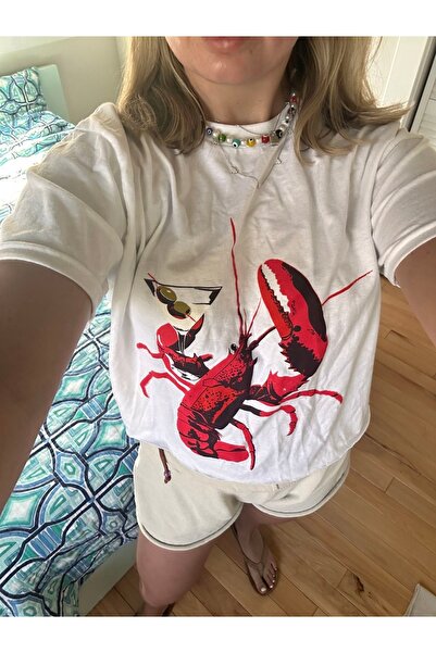 Jose Clothing Tricou imprimat cu mânecă scurtă cu croială supradimensionată