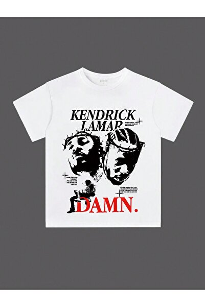 Jose Clothing Tricou imprimat cu mânecă scurtă cu croială supradimensionată