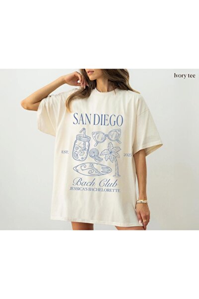 Jose Clothing تي شيرت مطبوع بأكمام قصيرة وقصة كبيرة الحجم