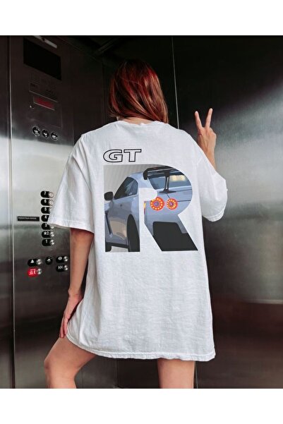 Jose Clothing Tricou imprimat cu mânecă scurtă cu croială supradimensionată