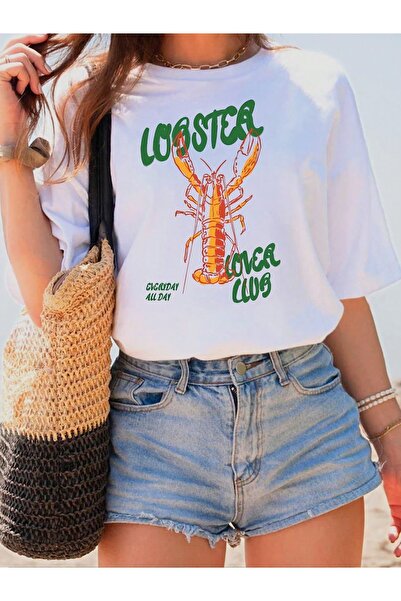 Jose Clothing Tricou imprimat cu mânecă scurtă cu croială supradimensionată