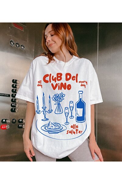 Jose Clothing Tricou imprimat cu mânecă scurtă cu croială supradimensionată