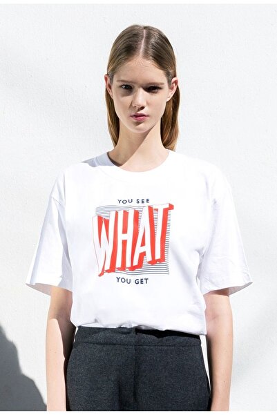 Bengi Clothing Футболка з принтом оверсайз з коротким рукавом