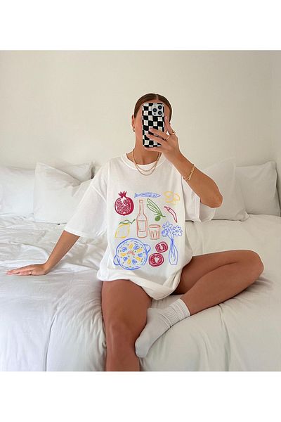 Jose Clothing Μπλουζάκι με κοντό μανίκι με στάμπα