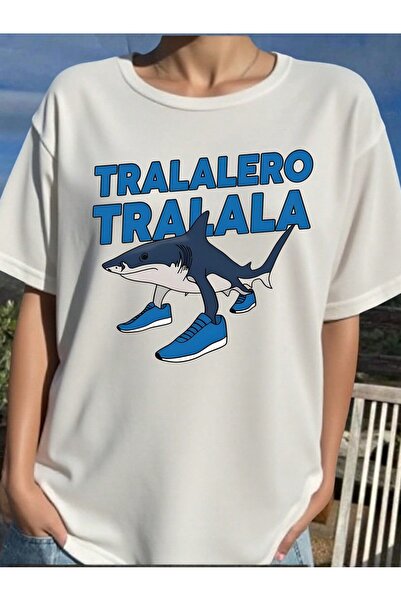 Jose Clothing Tricou imprimat cu mânecă scurtă cu croială supradimensionată