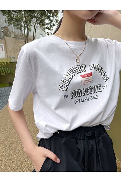 Jose Clothing Μπλουζάκι με κοντό μανίκι με στάμπα