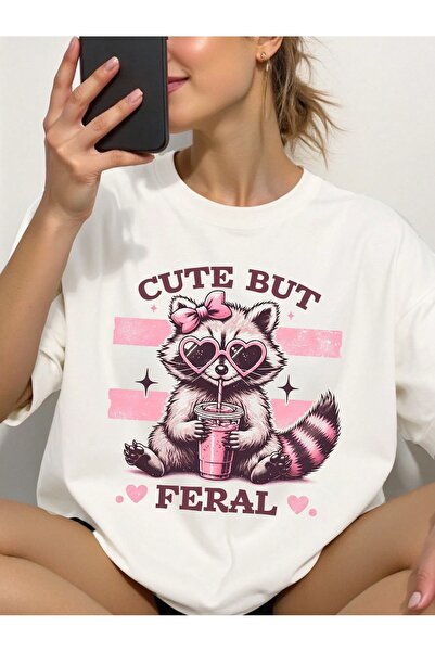 Bengi Clothing Футболка з принтом оверсайз з коротким рукавом