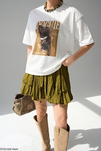 Jose Clothing Μπλουζάκι με κοντό μανίκι με στάμπα