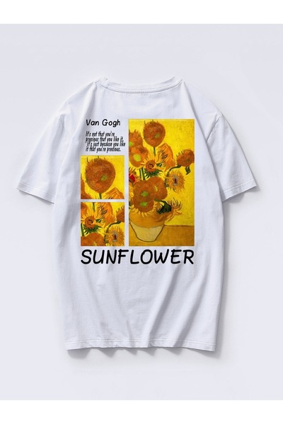 Jose Clothing تي شيرت مطبوع بأكمام قصيرة وقصة كبيرة الحجم