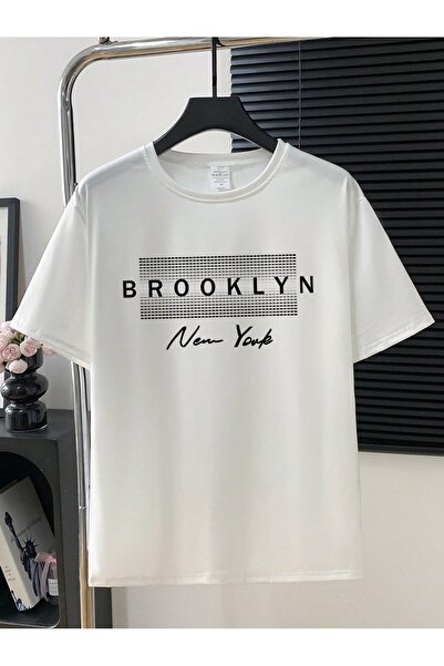 Jose Clothing تي شيرت مطبوع بأكمام قصيرة وقصة كبيرة الحجم