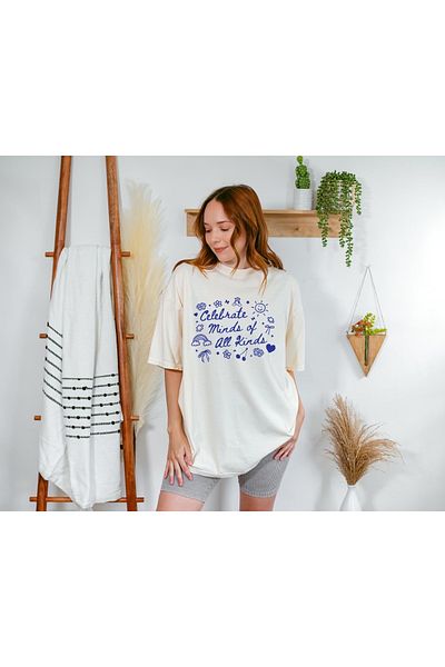 sole stories Tricou imprimat cu mânecă scurtă cu croială supradimensionată