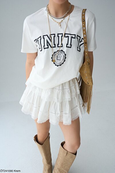 Jose Clothing Μπλουζάκι με κοντό μανίκι με στάμπα