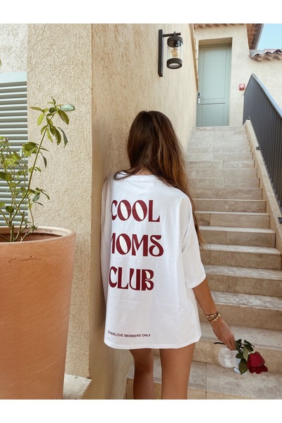 Jose Clothing Tricou imprimat cu mânecă scurtă cu croială supradimensionată